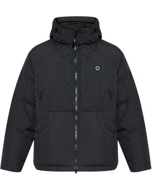 KENZO Boke Flower 2.0 Hooded Puffer Jacket - Blue