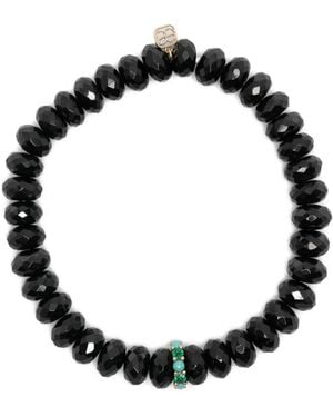 Sydney Evan Signature Logo Bracelet - Black