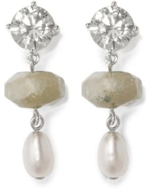 COMPLETEDWORKS Orchard Pearl Drop Earrings - White