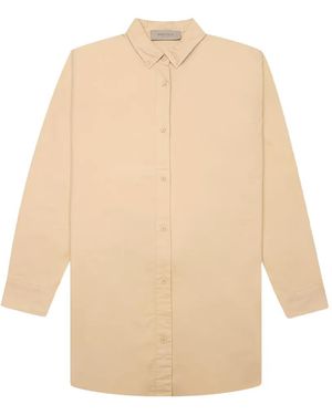 Fear Of God Buttoned Long-Sleeve Shirt - Natural