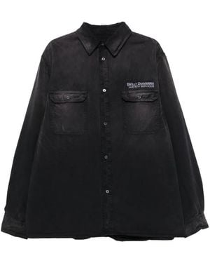 Willy Chavarria Corcoran Shirt - Black