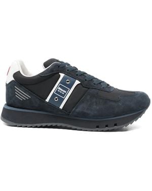Blauer Yono Leather Trainers - Blue
