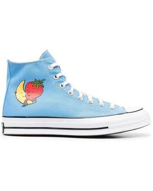Sky High Farm X Converse Chuck 70 Sneakers - Blau