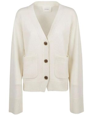 Lisa Yang Danni Cashmere Cardigan - White