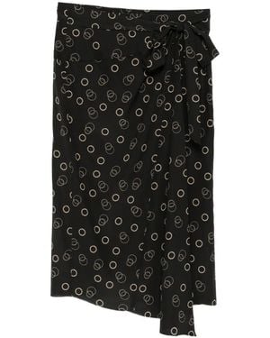 Isabel Marant Faniry Midi Skirt - Black