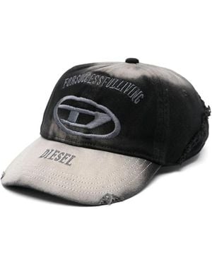 DIESEL C-olton キャップ - ブラック