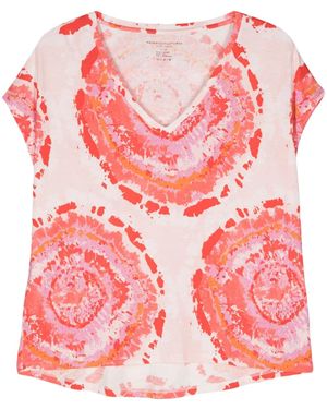 Majestic Filatures タイダイ Tシャツ - ピンク