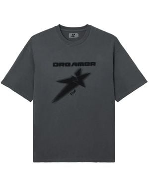 Izzue Star-Print T-Shirt - Grey