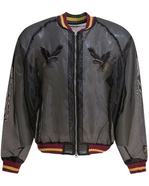 Kapital Veste À Broderies - Gris