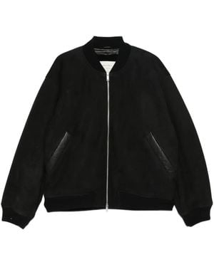 Studio Nicholson X Aaron Levine Berkeley Bomber Jacket - Black