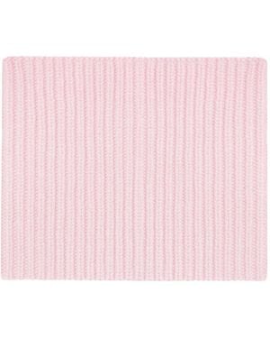 Bompard Sam Ribbed Cashmere Snood - Pink