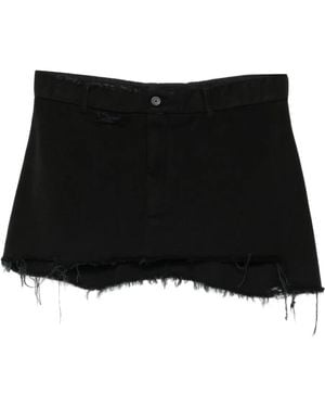 Balenciaga Cargo Mini Skirt - Black