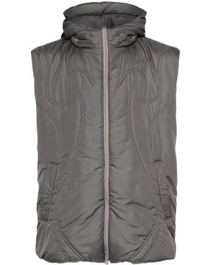 Kusikohc Sage Grey Padded Down Vest