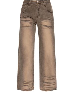 MISBHV Logo-Patch Jeans - Natural