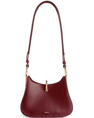 Rabanne Small Ring Shoulder Bag - Red