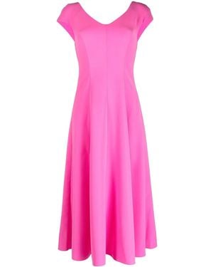 Emporio Armani カットアウトバック ドレス - ピンク