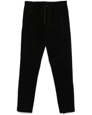 Transit Elasticated-Waistband Trousers - Black