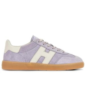 Hogan Cool Logo-Patch Sneakers - White