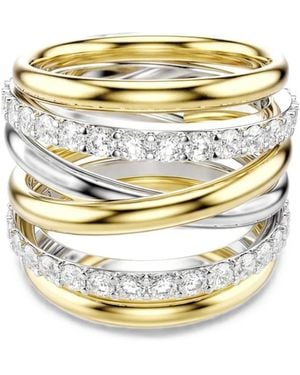 Swarovski Hyperbola Cocktail Ring - Metallic