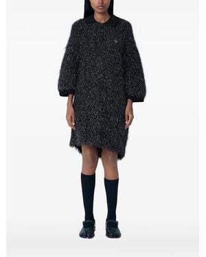 Lacoste Logo-Detail Jumper Dress - Black