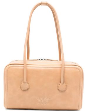 Marge Sherwood Leather Shoulder Bag - Natural