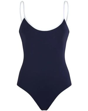 Vilebrequin Lamia Low-Back Swimsuit - Blue