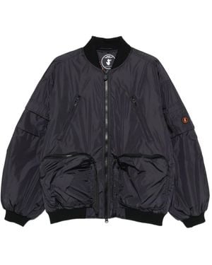 Save The Duck Jacke mit Reißverschlusstaschen - Blau