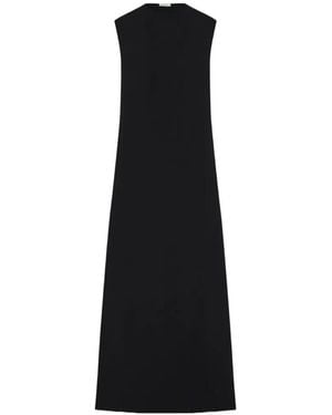 The Row Sleeveless Maxi Dress - Black