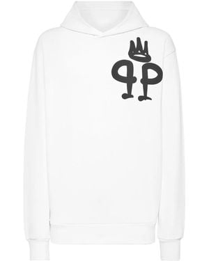 Philipp Plein King Hoodie - White