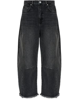 AllSaints Payton Frayed Jeans - Black