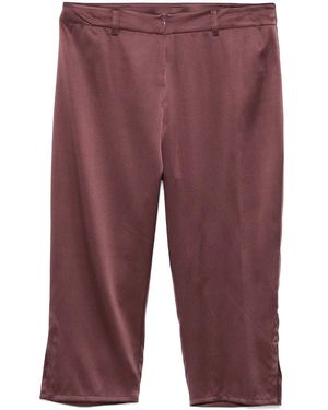 Christopher Esber Pantalon À Coupe Courte - Rouge