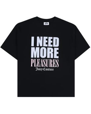 Juicy Couture T-Shirt Imprimé Pleasures - Black
