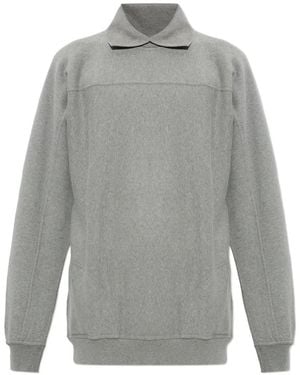 DARKPARK Riley Oversized Cotton Sweater - Gray
