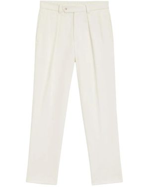 BOSS X David Beckham Schmale Hose - Weiß