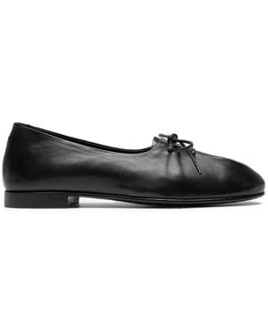 Officine Creative Ballerines Oliver En Cuir - Black