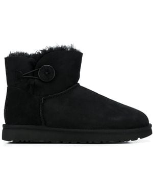 UGG Botas Mini Bailey Button Ii - Negro