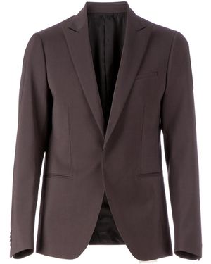 L'éclaireur Concealed Fastening Blazer - Brown