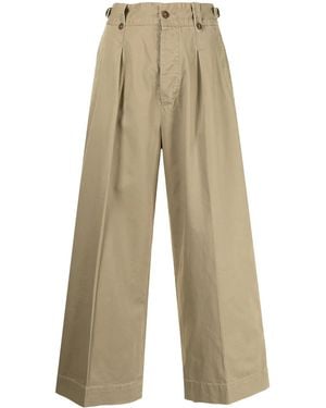 RRL クロップド ワイドパンツ - ナチュラル