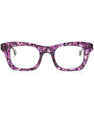 L.A. EYEWORKS Renzo Brille - Braun