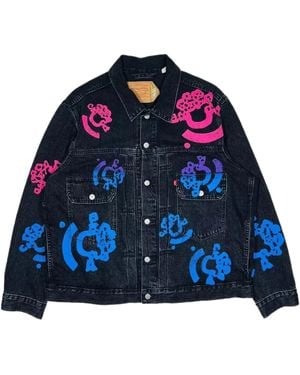 DENIM TEARS Bstroy Tears Type-2 Jacket - Blue