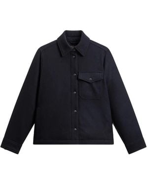 Woolrich Alaskan Padded Overshirt - Blue