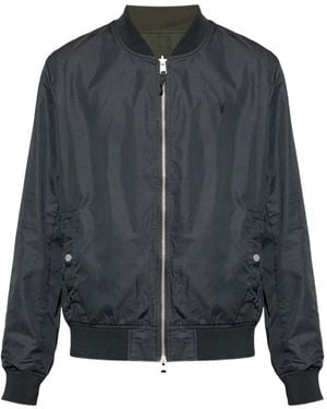 AllSaints Bassett Zip-Fatening Reversible Jacket - Grey