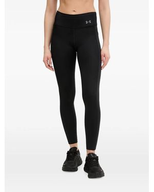 Under Armour Velociti Logo-Print Panelled Leggings - Black