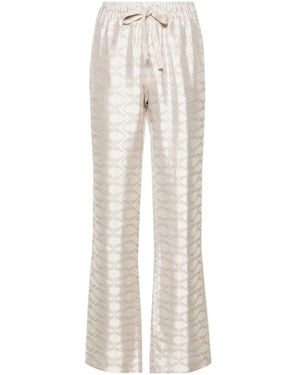 Zadig & Voltaire Pomy Jacquard Trousers - White