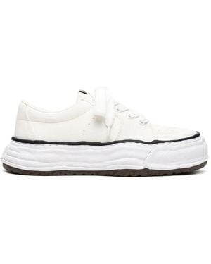 Maison Mihara Yasuhiro Trainers With Laces - White