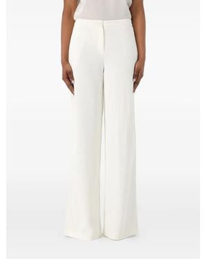 Emporio Armani Pantalon À Fermeture Boutonnée - Blanc