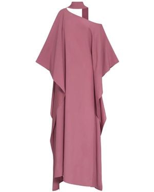 ‎Taller Marmo Barths Cut-Out Asymmetric Maxi Dress - Pink