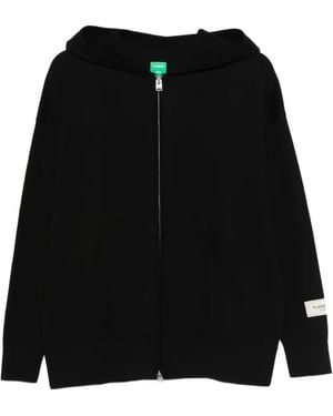 flâneur Capucha Con Cremallera - Negro