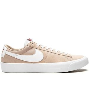 Nike Sb Blazer Zoom Low Gt Sneakers - White