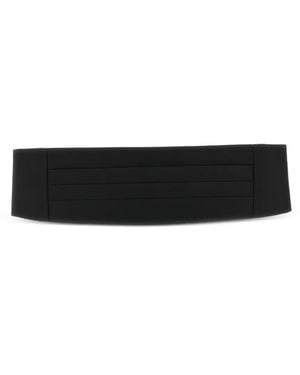 Pal Zileri Pleated Cummerbund - White